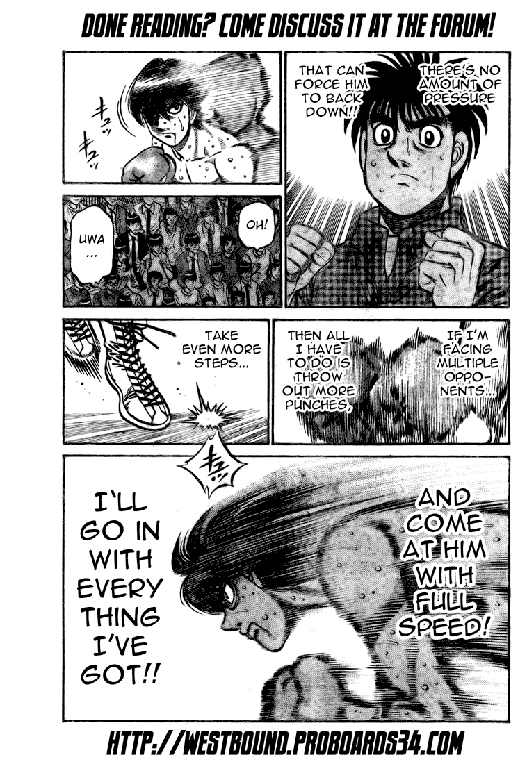 Hajime no Ippo Chapter 830 — page 15