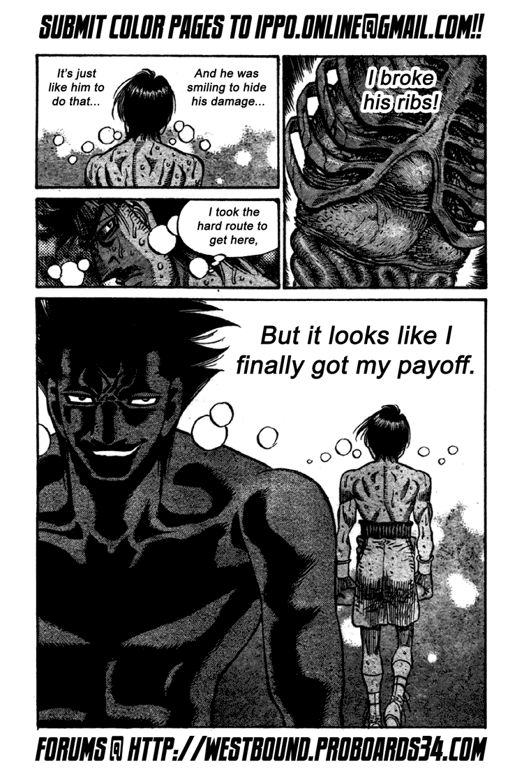 Hajime no Ippo Chapter 835 — page 14