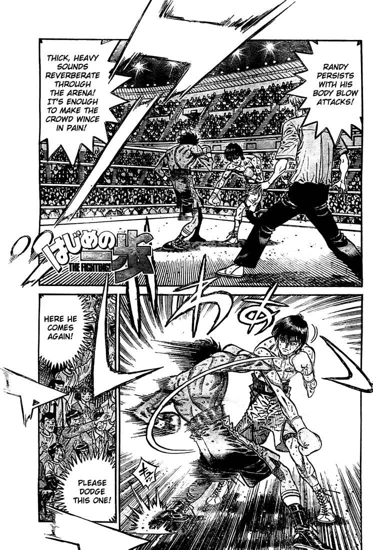 Hajime no Ippo Chapter 837 — page 1