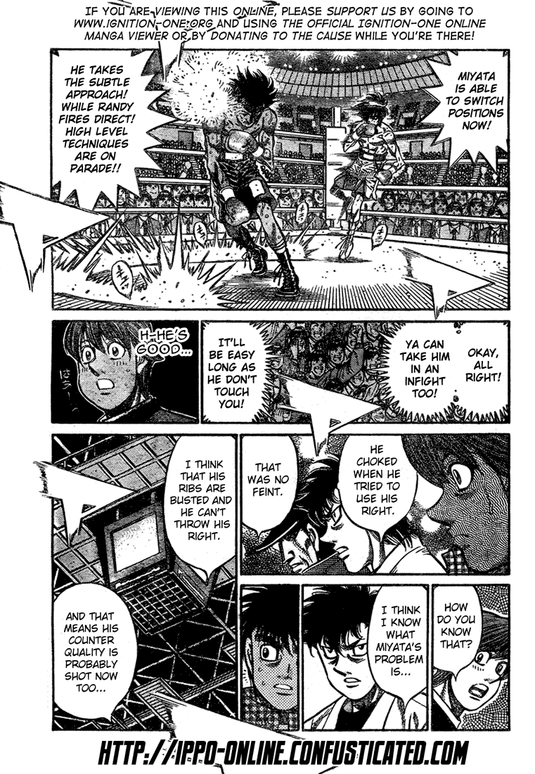 Hajime no Ippo Chapter 838 — page 3