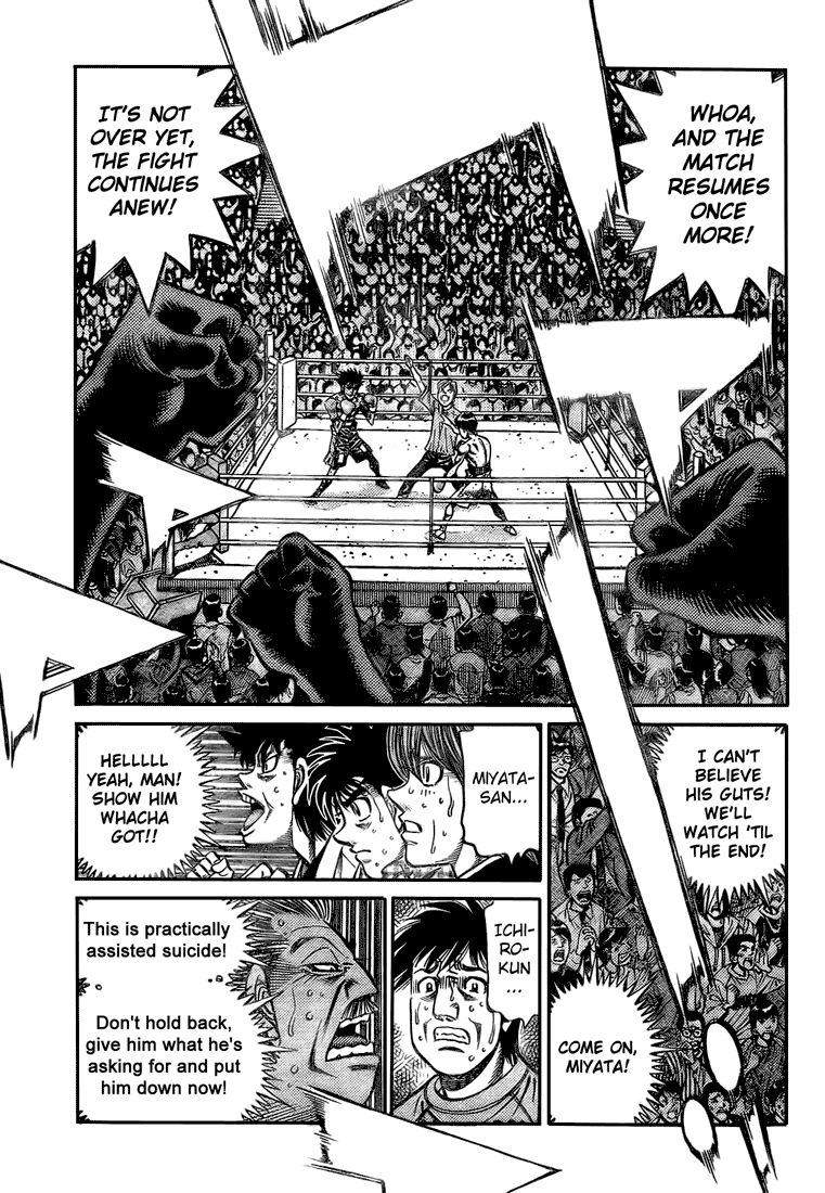 Hajime no Ippo Chapter 843 — page 14