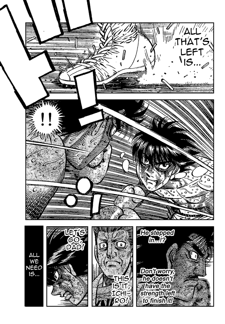 Hajime no Ippo Chapter 844 — page 9