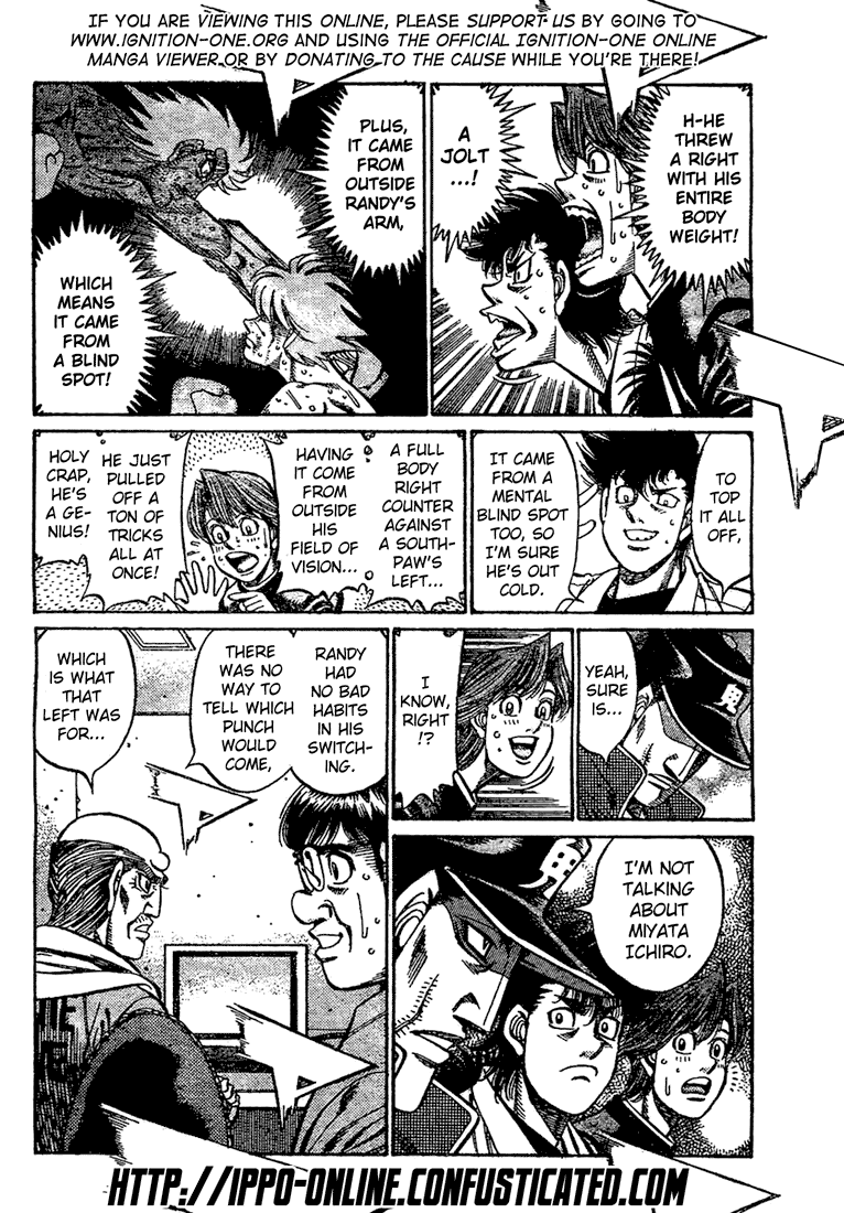 Hajime no Ippo Chapter 845 — page 3