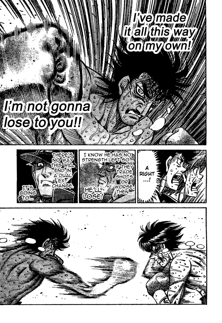 Hajime no Ippo Chapter 845 — page 15