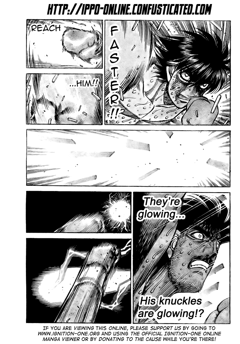 Hajime no Ippo Chapter 846 — page 1