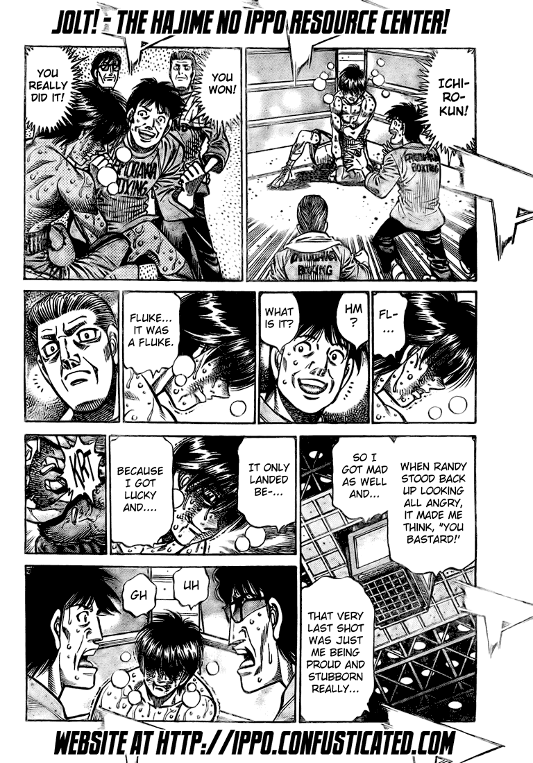 Hajime no Ippo Chapter 846 — page 10