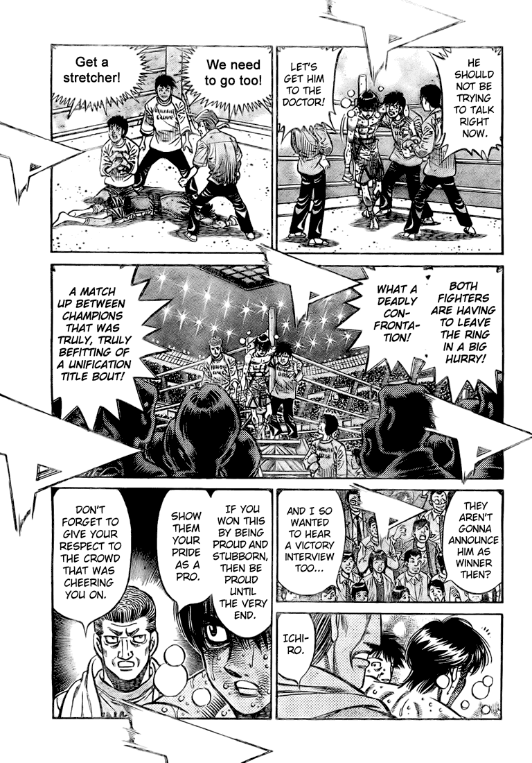 Hajime no Ippo Chapter 846 — page 11