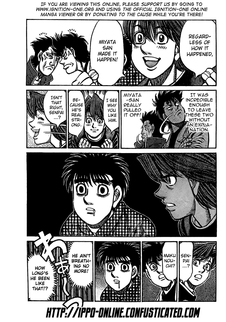 Hajime no Ippo Chapter 847 — page 3