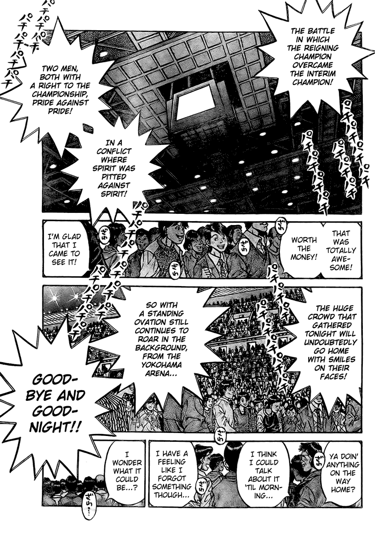 Hajime no Ippo Chapter 847 — page 5