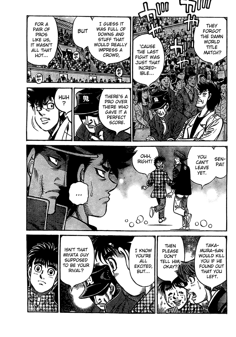 Hajime no Ippo Chapter 847 — page 7
