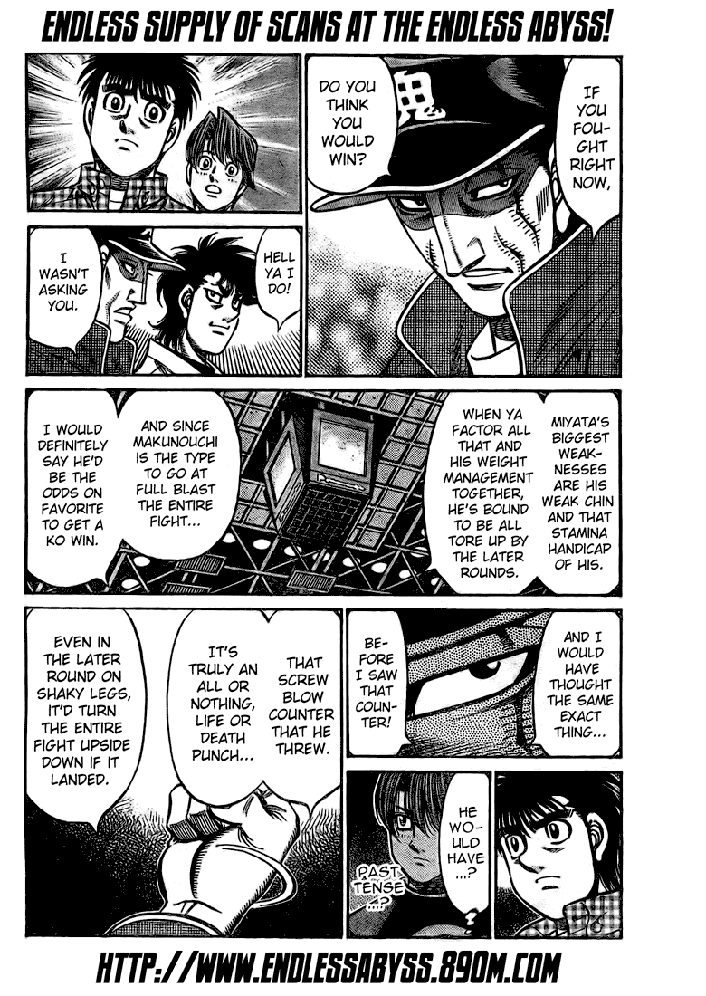Hajime no Ippo Chapter 847 — page 8
