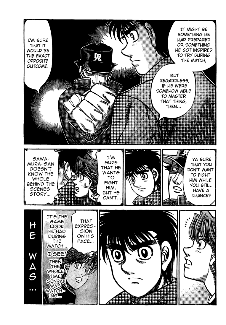 Hajime no Ippo Chapter 847 — page 9