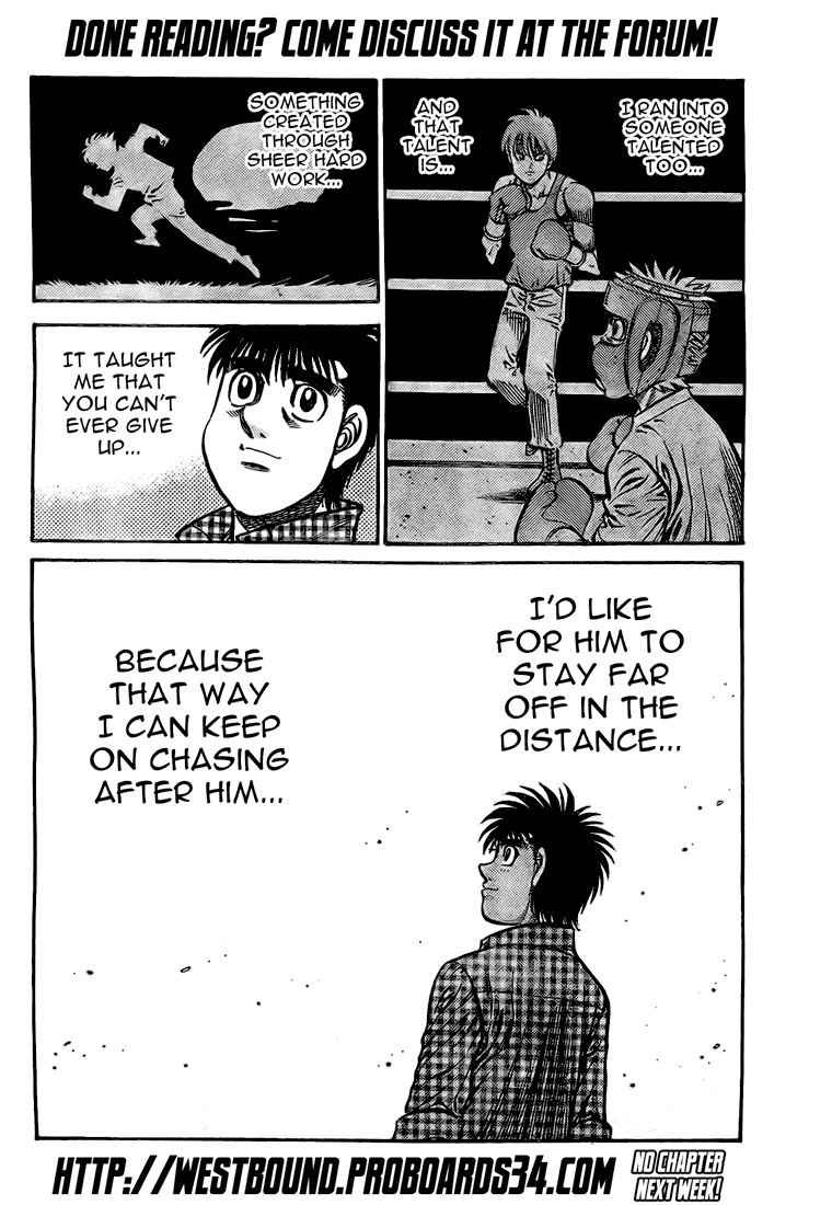 Hajime no Ippo Chapter 847 — page 18