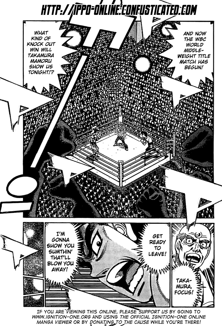 Hajime no Ippo Chapter 848 — page 3