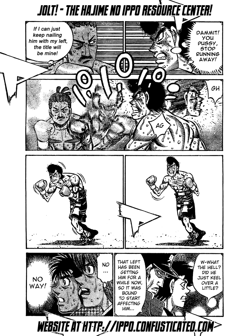 Hajime no Ippo Chapter 848 — page 9