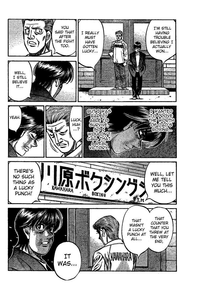 Hajime no Ippo Chapter 849 — page 15