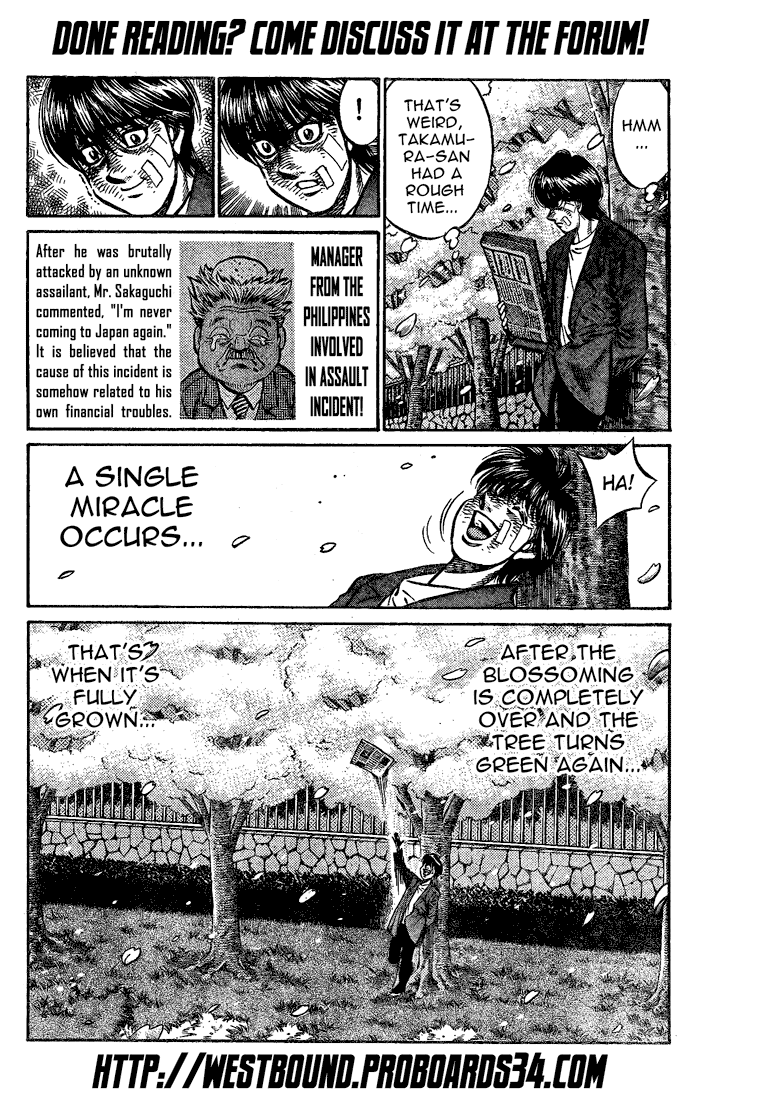 Hajime no Ippo Chapter 849 — page 17