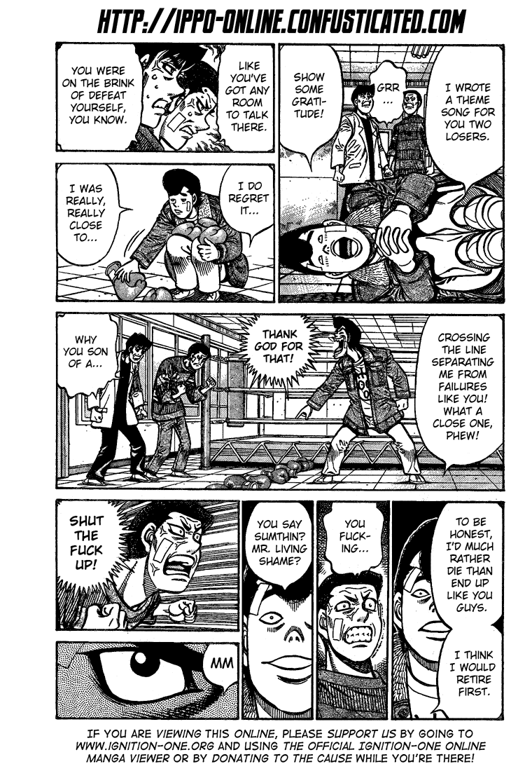 Hajime no Ippo Chapter 850 — page 2