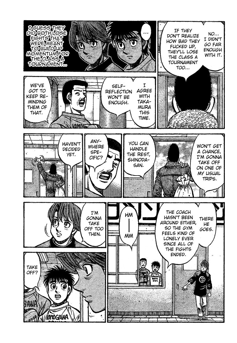 Hajime no Ippo Chapter 850 — page 4