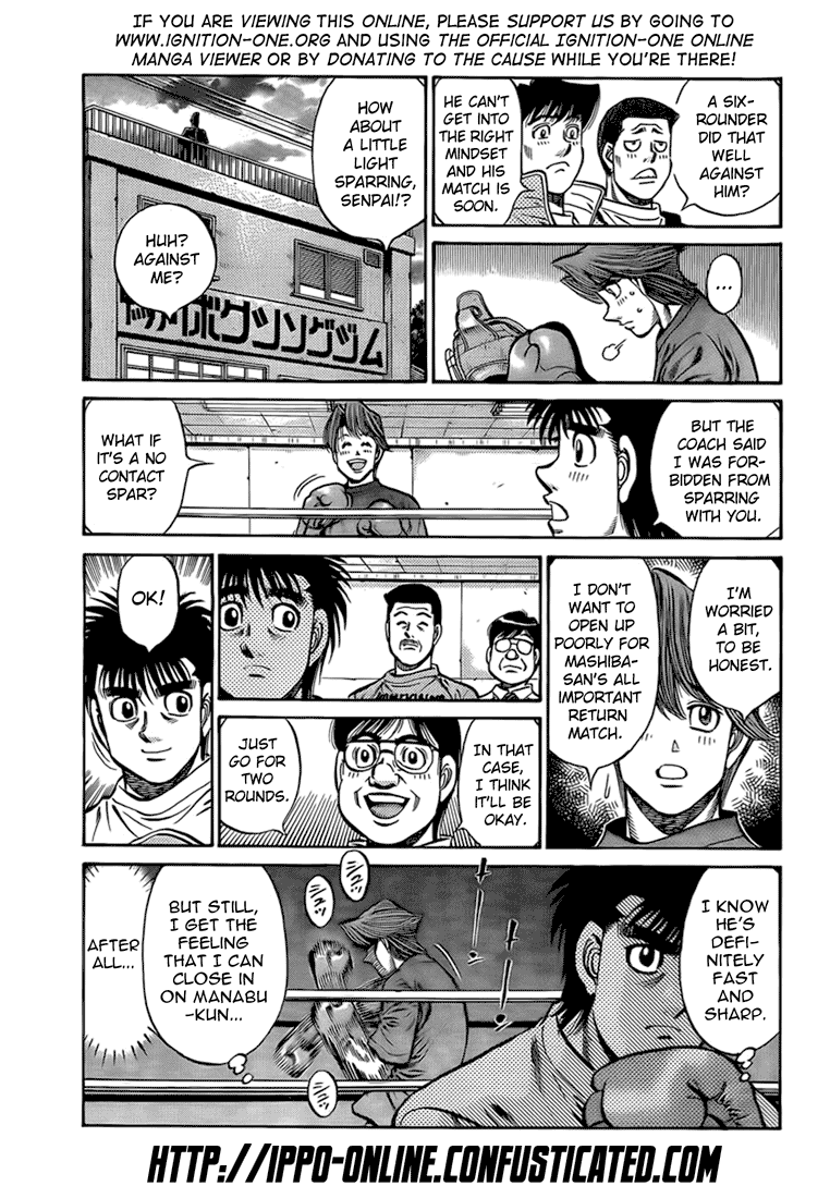 Hajime no Ippo Chapter 851 — page 3