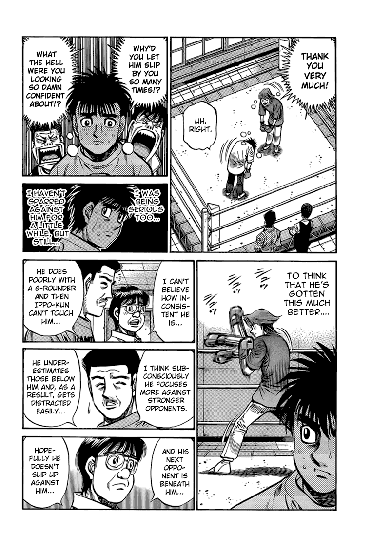 Hajime no Ippo Chapter 851 — page 6
