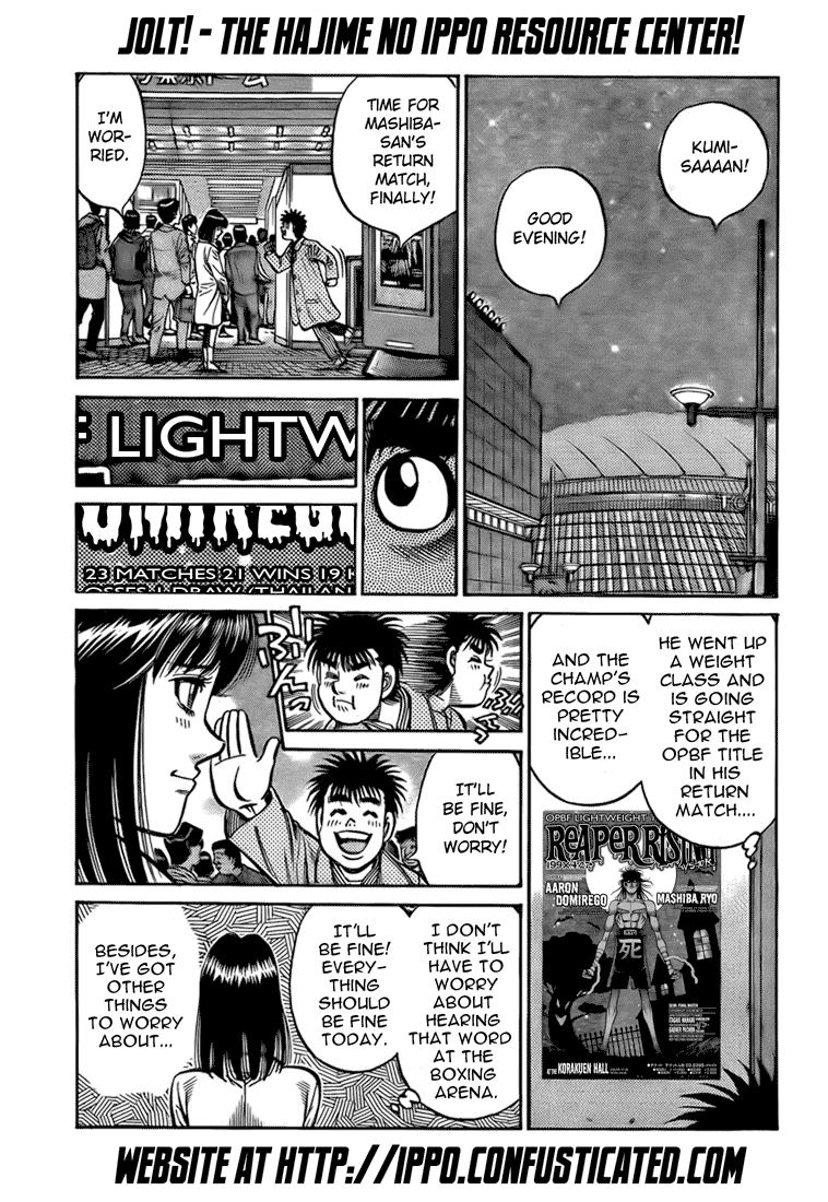 Hajime no Ippo Chapter 851 — page 13
