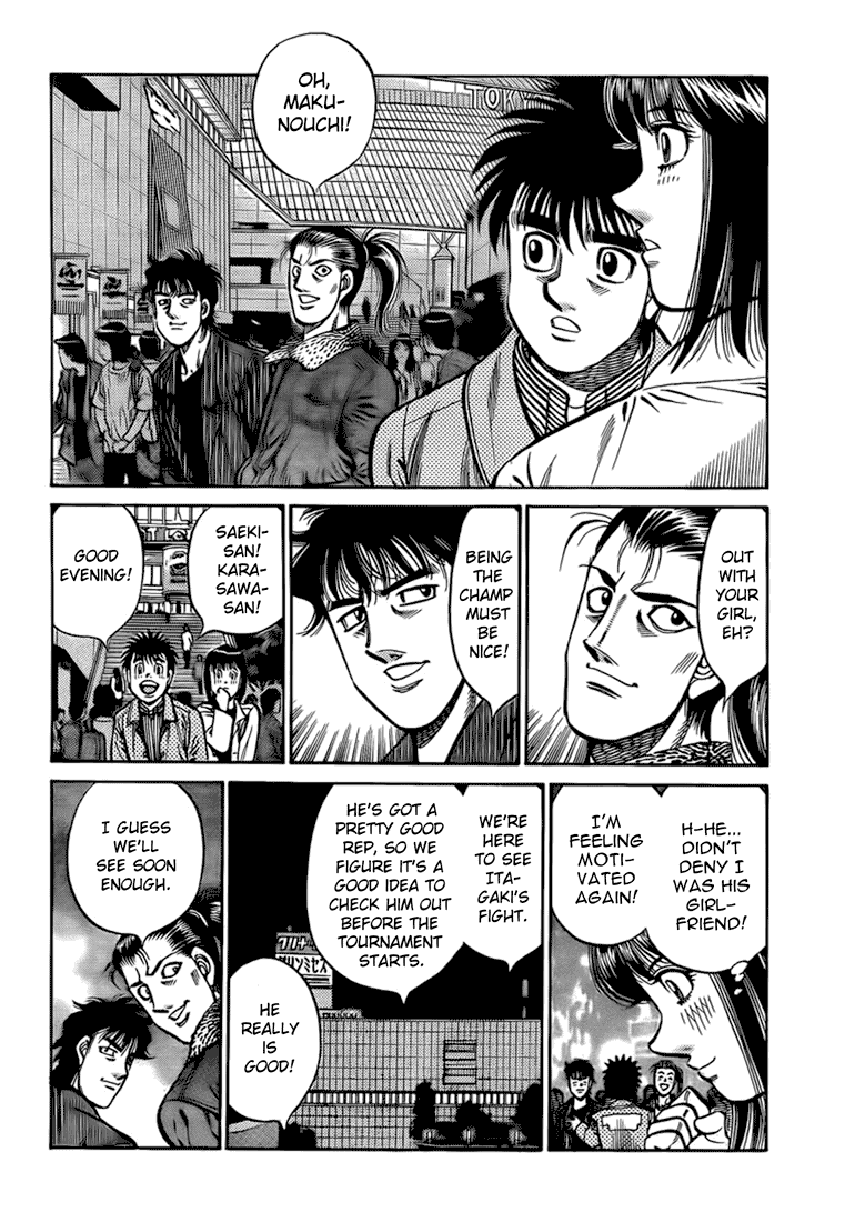Hajime no Ippo Chapter 851 — page 14