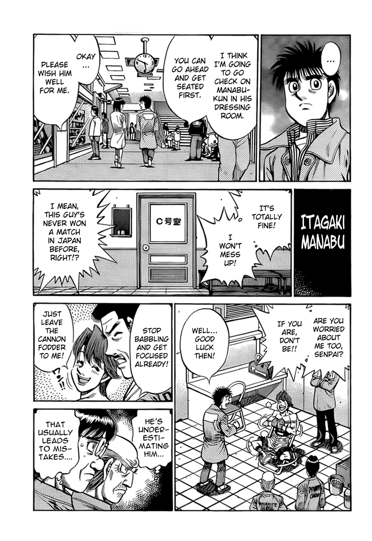 Hajime no Ippo Chapter 851 — page 15