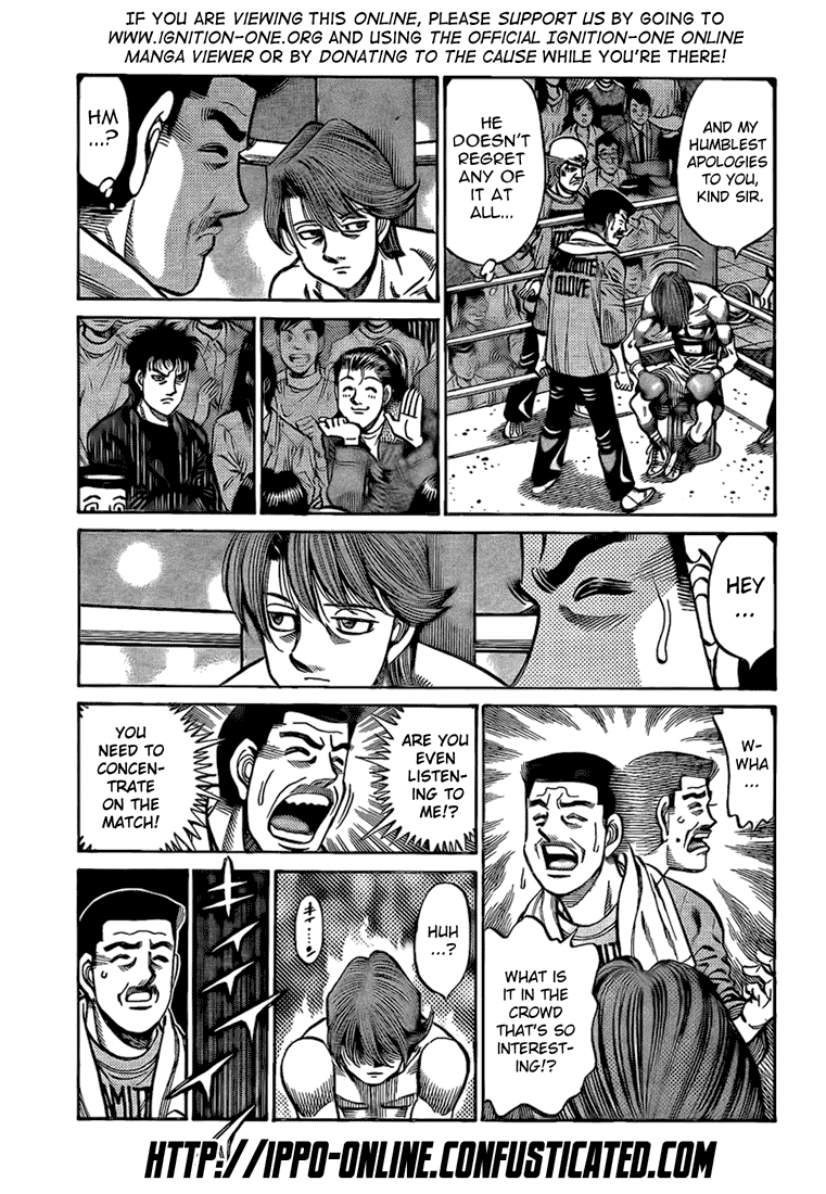 Hajime no Ippo Chapter 852 — page 3