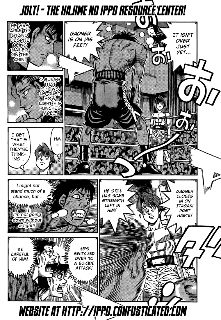Hajime no Ippo Chapter 852 — page 12