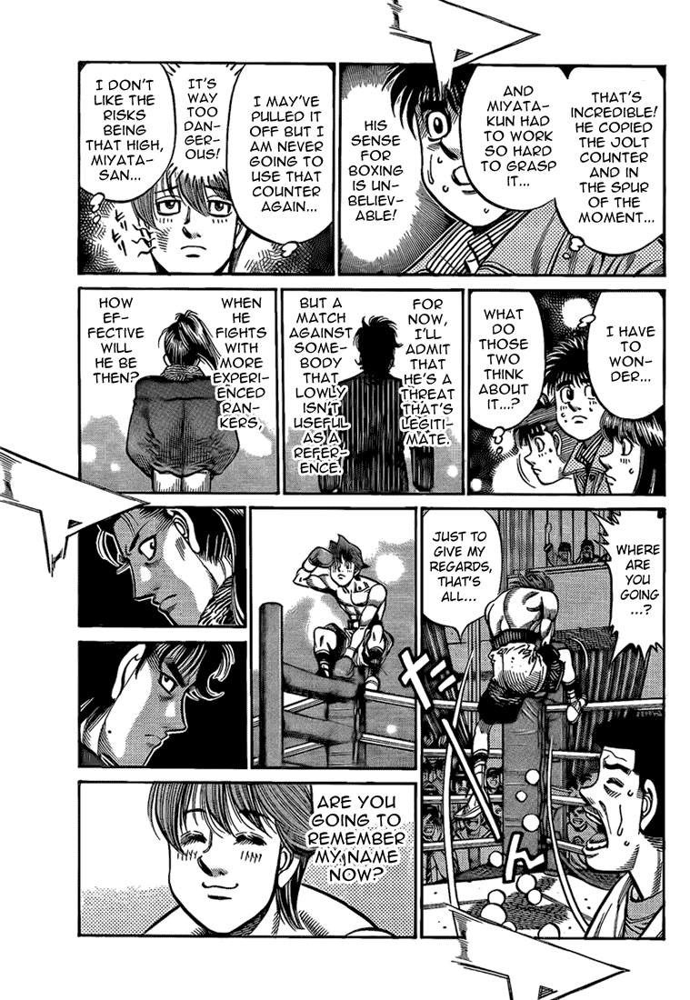 Hajime no Ippo Chapter 852 — page 17