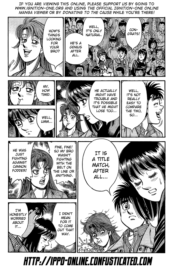 Hajime no Ippo Chapter 853 — page 2