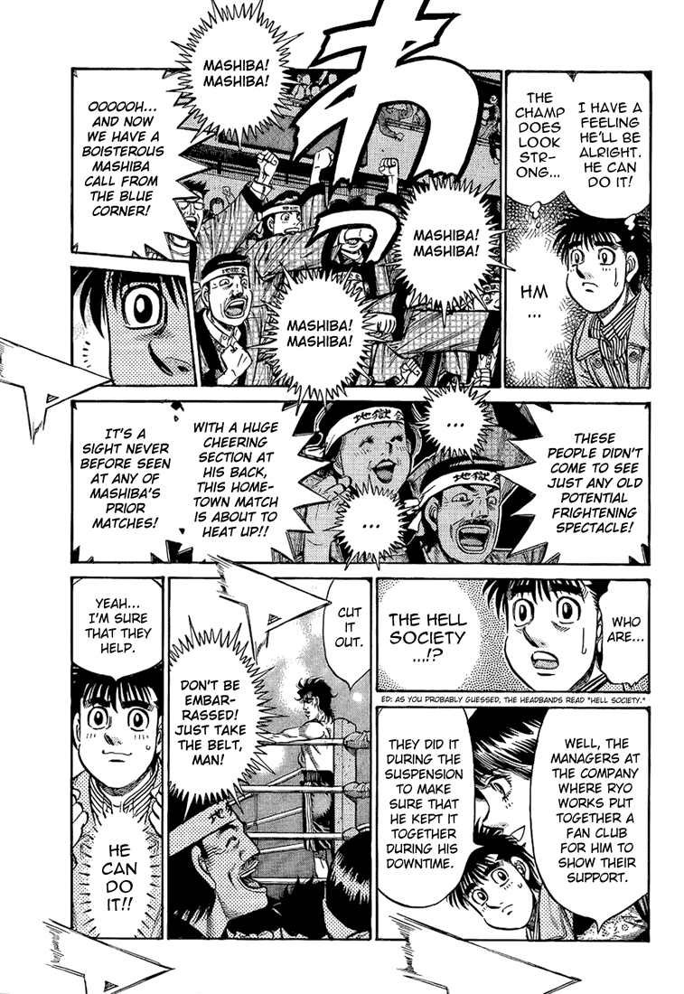 Hajime no Ippo Chapter 853 — page 9