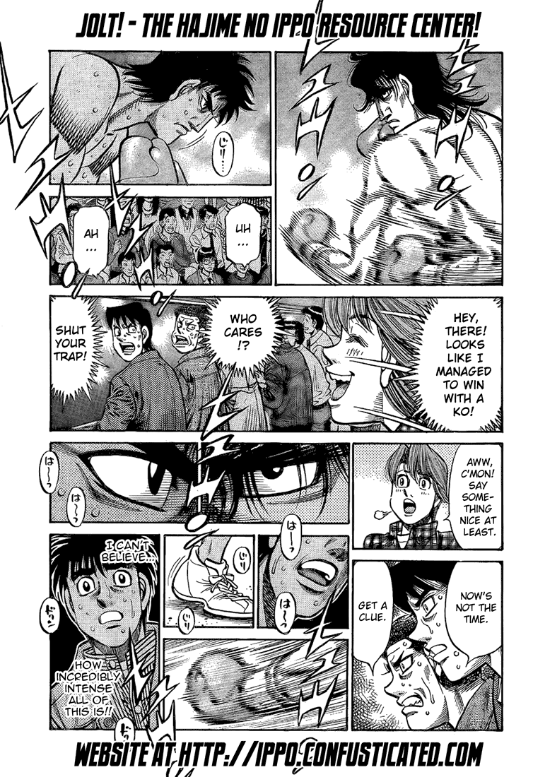 Hajime no Ippo Chapter 853 — page 12