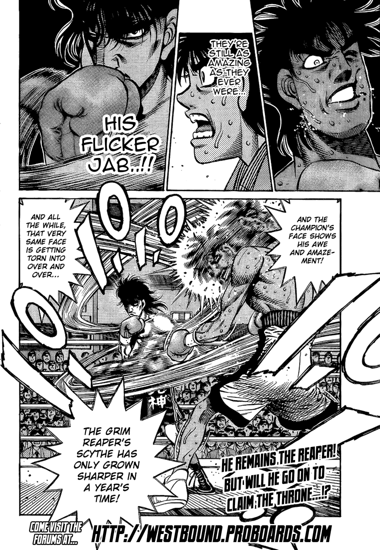Hajime no Ippo Chapter 853 — page 15