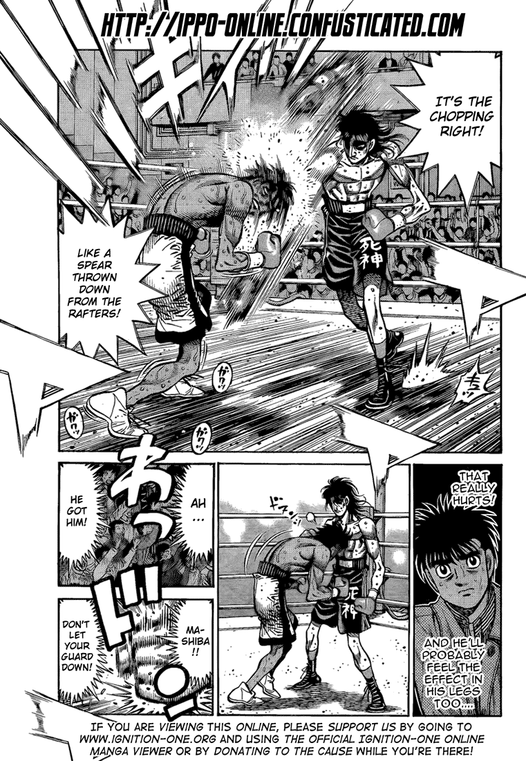 Hajime no Ippo Chapter 854 — page 3