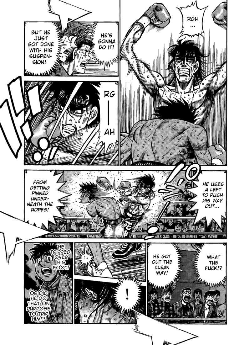 Hajime no Ippo Chapter 854 — page 17