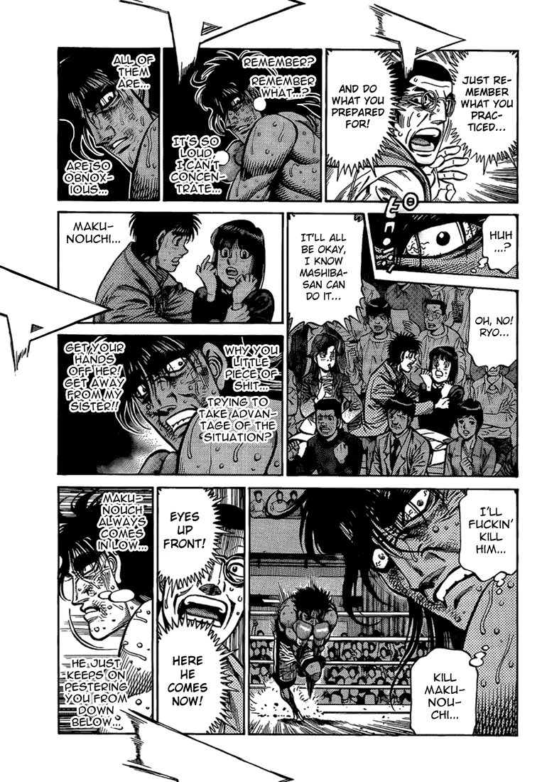 Hajime no Ippo Chapter 855 — page 7