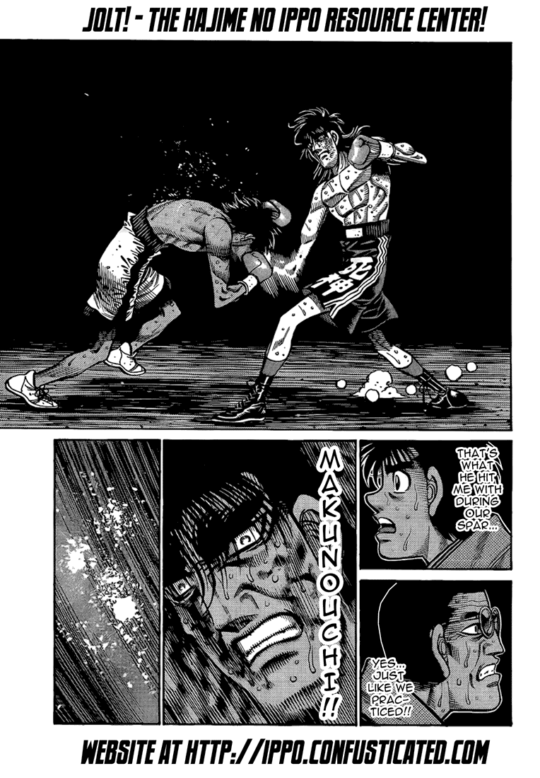 Hajime no Ippo Chapter 855 — page 11