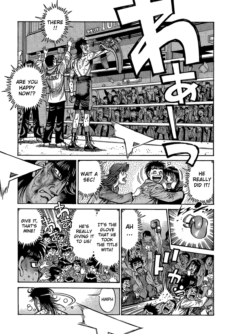 Hajime no Ippo Chapter 855 — page 15