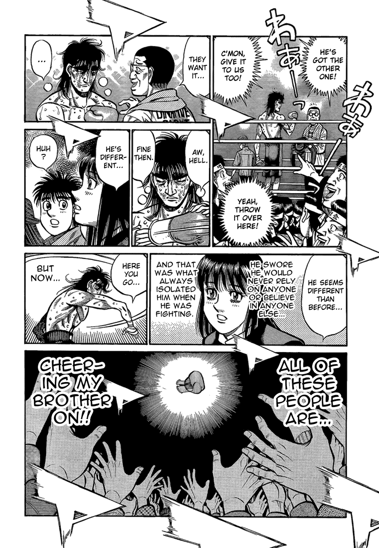 Hajime no Ippo Chapter 855 — page 16