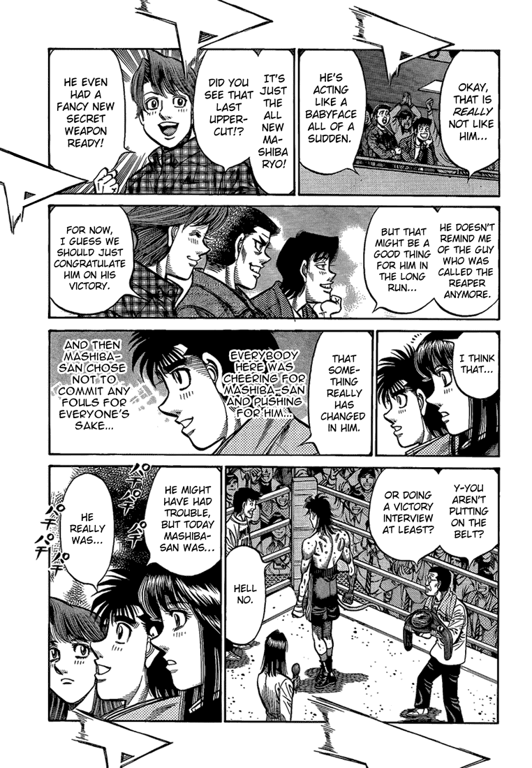 Hajime no Ippo Chapter 855 — page 17