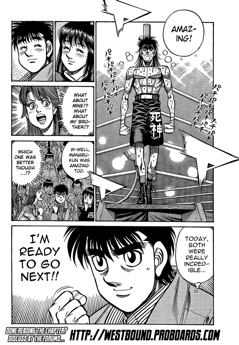 Hajime no Ippo Chapter 855 — page 18