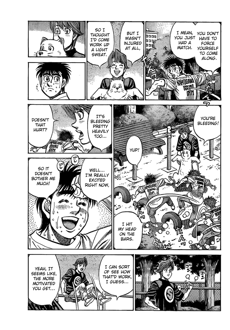 Hajime no Ippo Chapter 856 — page 5