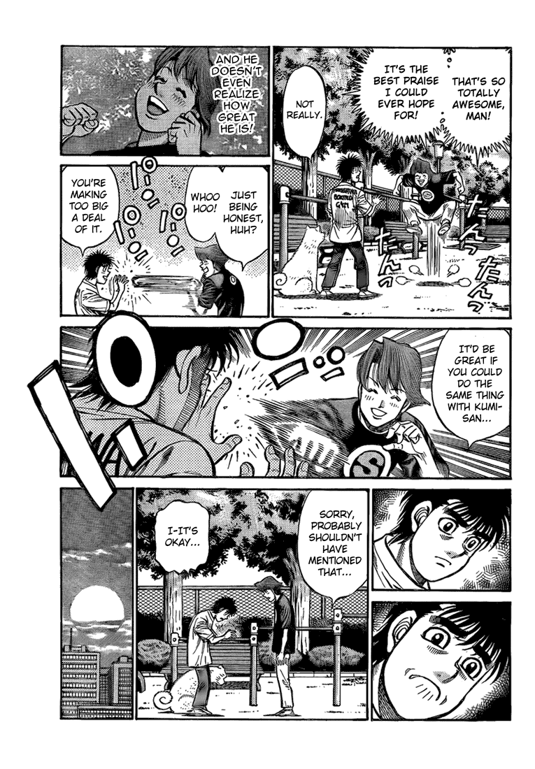 Hajime no Ippo Chapter 856 — page 9