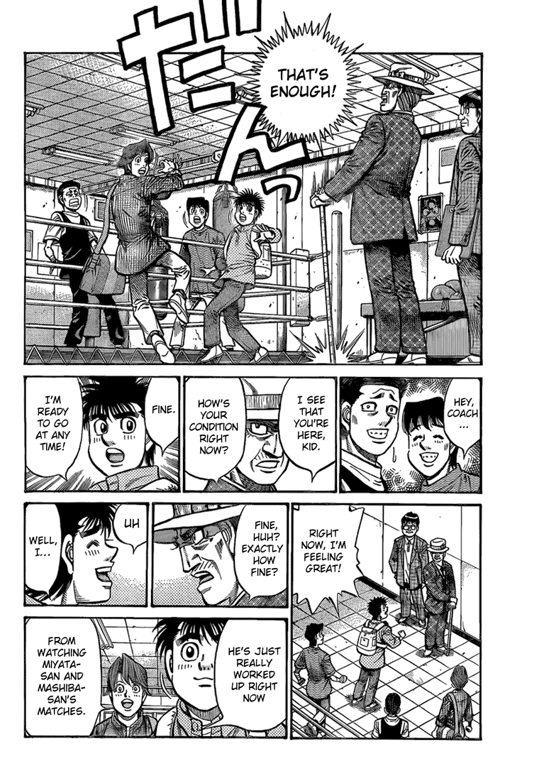 Hajime no Ippo Chapter 856 — page 12