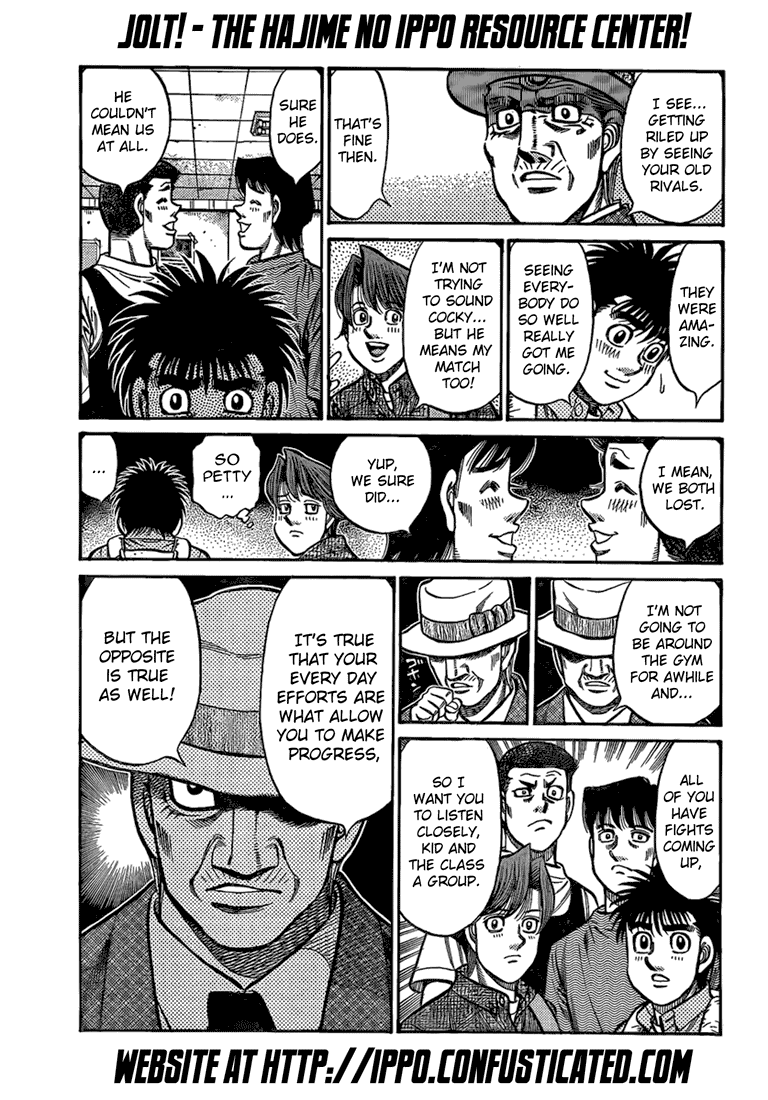 Hajime no Ippo Chapter 856 — page 13