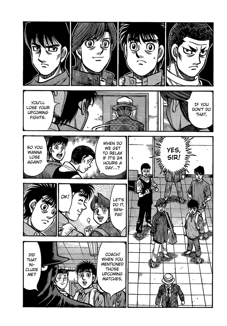 Hajime no Ippo Chapter 856 — page 15