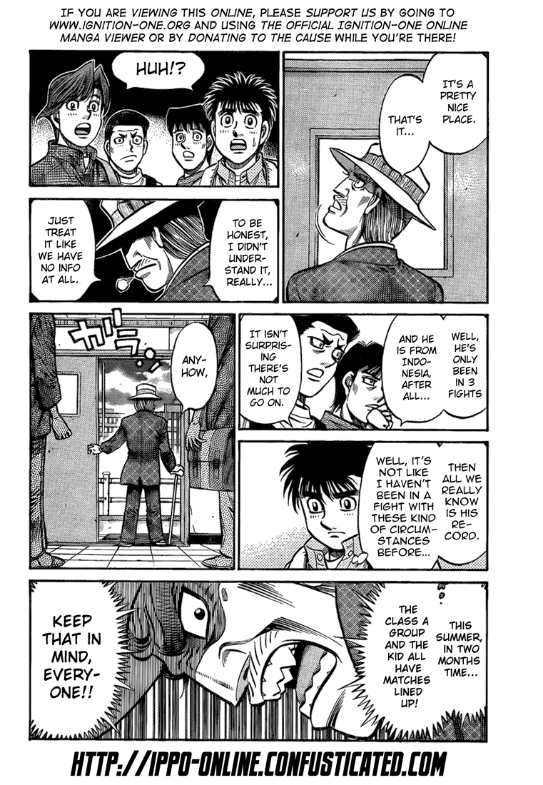 Hajime no Ippo Chapter 857 — page 2