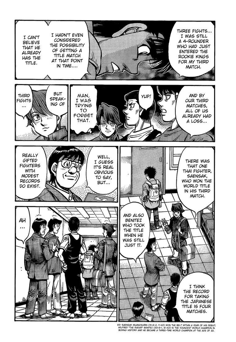 Hajime no Ippo Chapter 857 — page 4